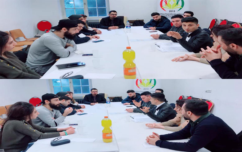 اجتماع لمحلية ألمانيا لاتحاد الطلبة والشباب الديمقراطي الكوردستاني - روجآفا 