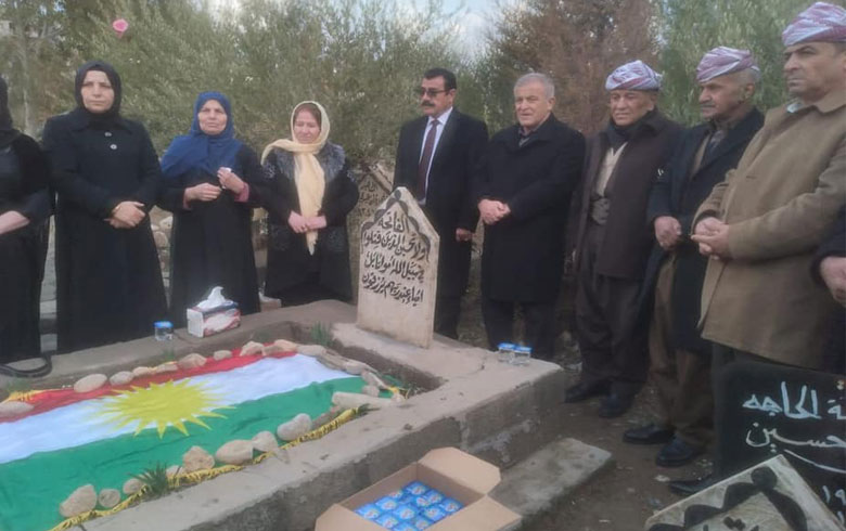 Zakho… PDK-S commemorates the seventh anniversary of the martyrdom of the Peshmerga Walat Ali