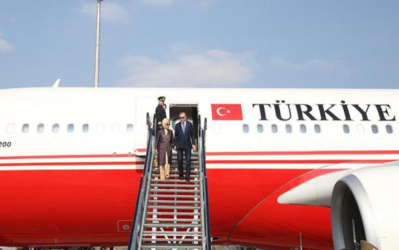 President Erdogan departs for Moscow to meet Putin